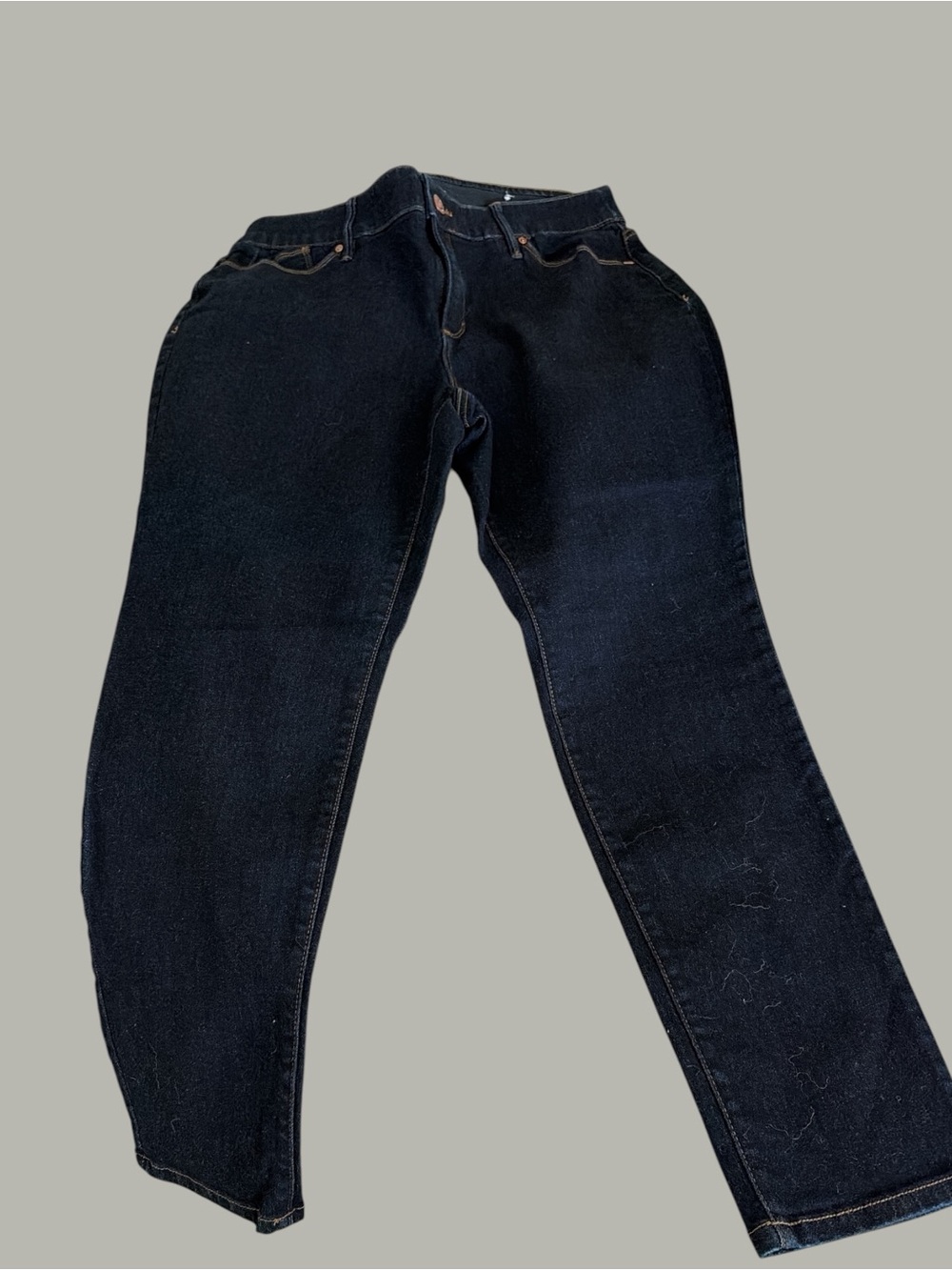 Chico's Dark Navy Relaxed Jeans Size 2 P